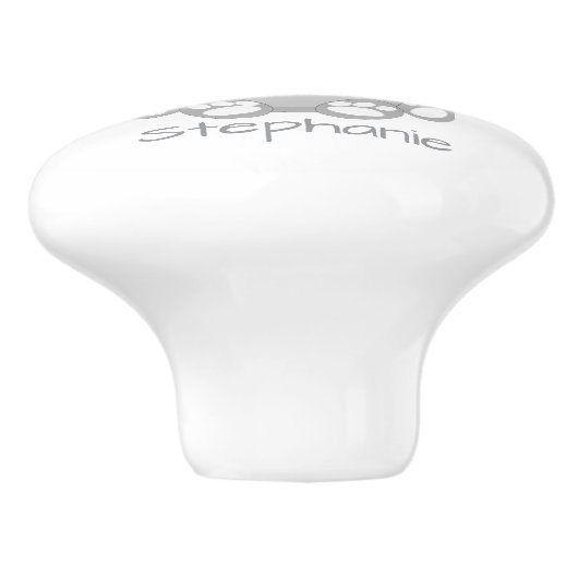 Rabbit Design Personalised セラミックノブ (側面)