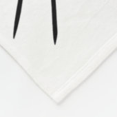 Rabbit Easter Bunny Sungles  フリースブランケット (角)