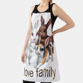 Rabbit family  エプロン (インサイチュ)