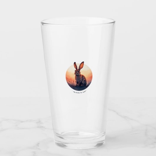 rabbit glass タンブラーグラス (正面)