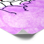 Rabbit Grammarおもしろい Policeポスター ポスター (角)