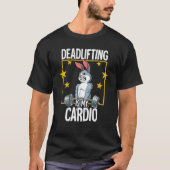 Rabbit Gym Weight Training Deadlift Tシャツ (正面)
