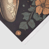 Rabbit in Line Art 1 Decopage紙 薄葉紙 (詳細)