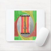 Rabbit Just Chilling summer time マウスパッド (マウス)