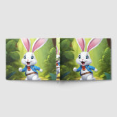 Rabbit Logo Black Guest Book ゲストブック (全面)