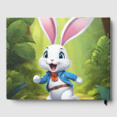 Rabbit Logo Black Guest Book ゲストブック (裏面)