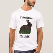 Rabbit Lover Cute Bunny Whisperer Tシャツ (正面)