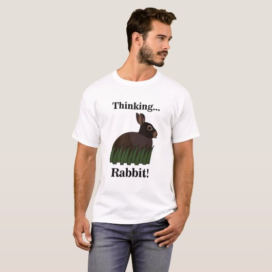 Rabbit Lover Cute Bunny Whisperer Tシャツ (正面フル)