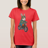 Rabbit Motorcycle Tシャツ (正面)