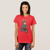 Rabbit Motorcycle Tシャツ (正面フル)