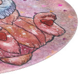 Rabbit named Ladybug カッティングボード (角)