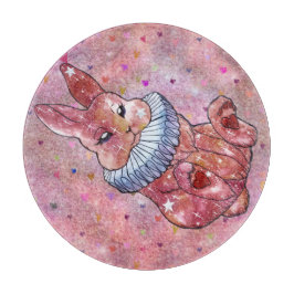 Rabbit named Ladybug カッティングボード