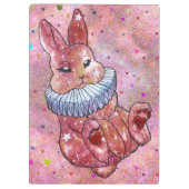 Rabbit named Ladybug クリップボード (裏面)