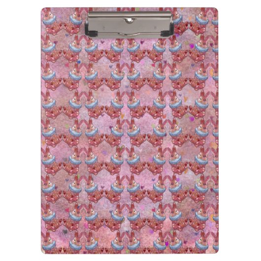 Rabbit named Ladybug クリップボード (正面)