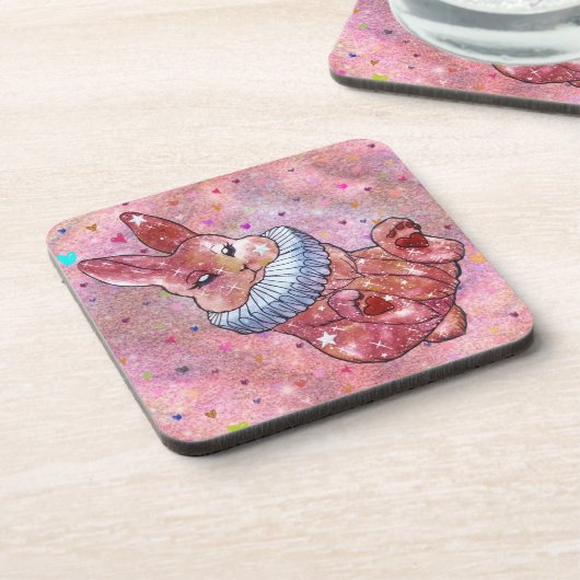 Rabbit named Ladybug コースター (左側)