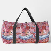 Rabbit named Ladybug ダッフルバッグ (正面)