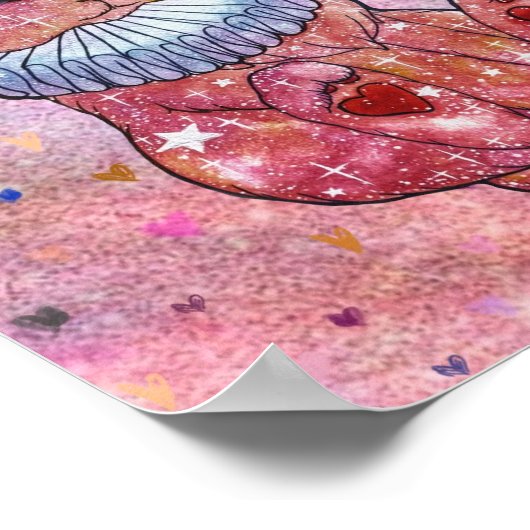 Rabbit named Ladybug ポスター (角)