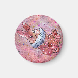 Rabbit named Ladybug マグネット
