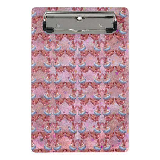 Rabbit named Ladybug ミニクリップボード (正面)