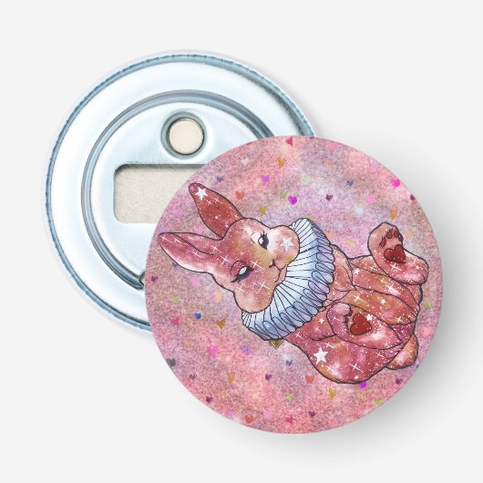 Rabbit named Ladybug 栓抜き (正面)