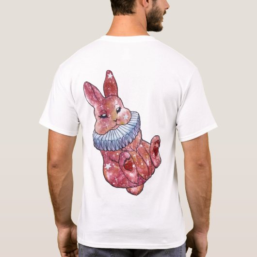 Rabbit named Ladybug Tシャツ (裏面)