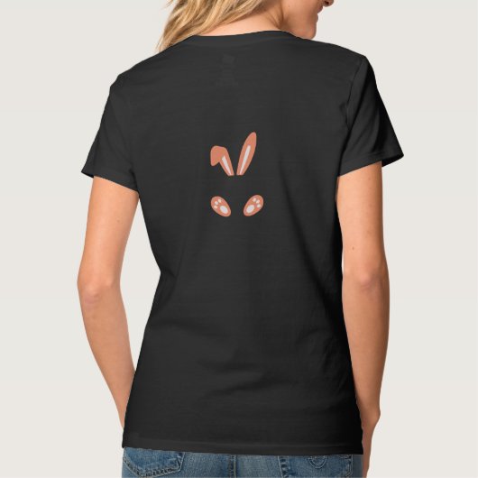 Rabbit Pints Leopard Tシャツ (裏面)