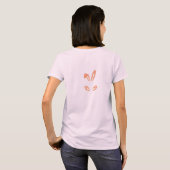 Rabbit Pints Leopard Tシャツ (裏面フル)