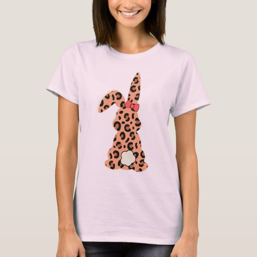 Rabbit Pints Leopard Tシャツ (正面)
