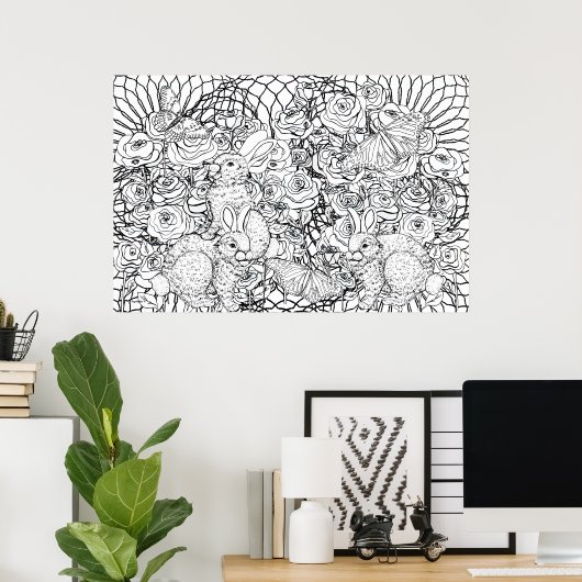 Rabbit Rich ポスター (ホームオフィス)