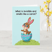 Rabbit Riddle Fun Day Card カード (黄色い花)