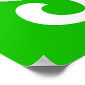 Rabbit Sale Sign, Boutique Poster, Retail Signage ポスター (角)