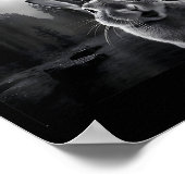 Rabbit Selfie With Ufo - Funny Bunny Graphic Alien ポスター (角)