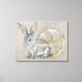 Rabbit Stretched Canvas Print キャンバスプリント (正面)
