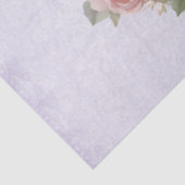 Rabbit Surrounded by Pastel Flowers Cute 薄葉紙 (詳細)