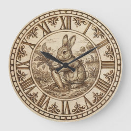 Rabbit Wall Clock ラージ壁時計