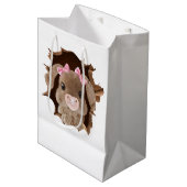 Rabbit with pracible ミディアムペーパーバッグ (正面アングル)