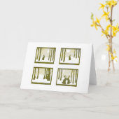 rabbitmoon カード (黄色い花)