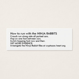 RABBITS走の忍者の使い方