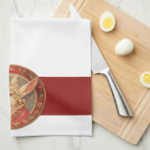 Rabbit's Royal Dress キッチンタオル (四つ折り)