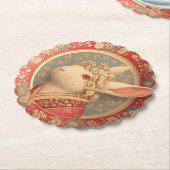 Rabbit's Royal Dress ペーパーコースター (アングル)