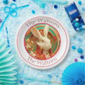 Rabbit's Royal Dress Code Paper Plate ペーパープレート (パーティー)