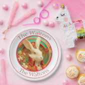 Rabbit's Royal Dress Code Paper Plate ペーパープレート (パーティー)