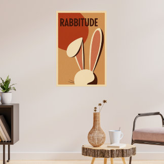 Rabbitude Poster ポスター
