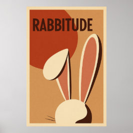 Rabbitude Poster ポスター