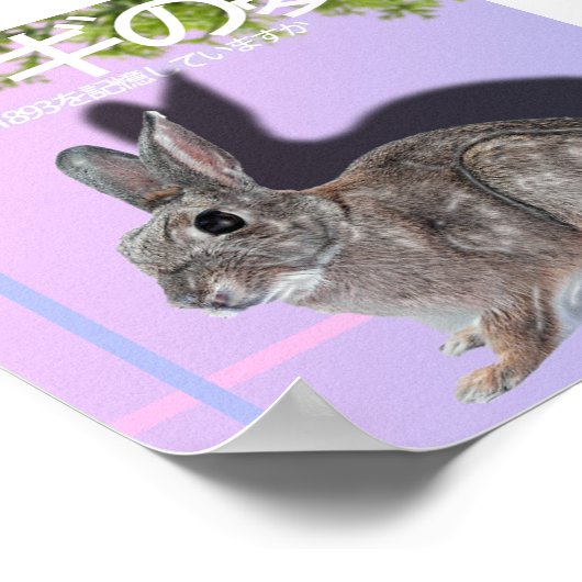 Rabbitwave 2.0ポスター ポスター (角)
