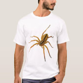 Rabid Wolf Spider (Rabidosa rabida) Tシャツ (正面)