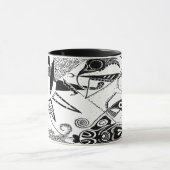 rabidoodles #1のマグ マグカップ (中央)