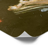 Rabindranath Tagore Art  ポスター (角)