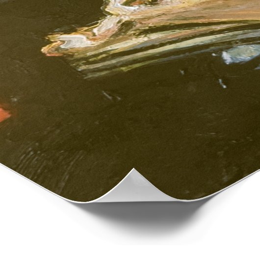 Rabindranath Tagore Art  ポスター (角)