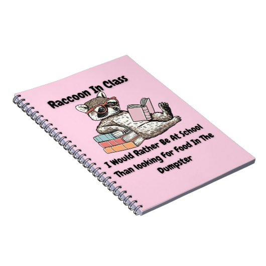 Raccon in Class ノートブック (右側)